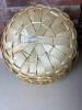 Woven Wood Basket with Handle - 3