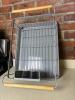 Metal Dish Rack with Wood Handles