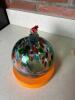 Pair of Handblown Glass Art Ornaments - 3