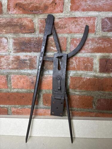 Antique Iron Blacksmith Divider Caliper