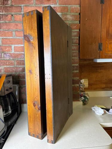 Vintage Wooden Dovetail Storage Box