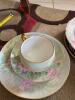 Assorted English Porcelain Tableware, Floral and Fruit Motifs - 6