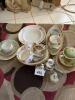 Assorted English Porcelain Tableware, Floral and Fruit Motifs - 7