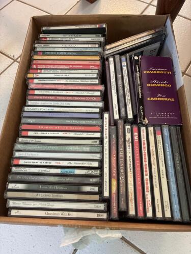 Assorted CD's and Cassette Tapes