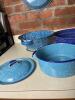 Graniteware Enamelware Lot - 3