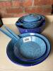 Graniteware Enamelware Lot - 6
