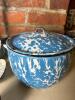 Blue and White Enamelware Lot - 2