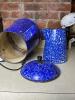 Enamelware Coffee Pots in Blue Graniteware - 4
