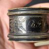 Victorian-Style Silver Tone Napkin Ring - 5