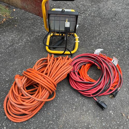 Work Light & Extension Cords