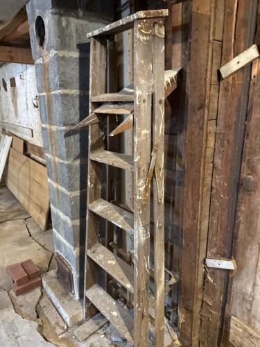 Vintage Wooden Stepladder