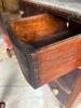 Antique-Style Wooden Dresser with Three Drawers - 4