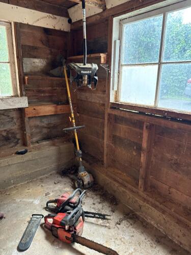Chainsaws, Weed Whacker and Expand-It Yard Tool Attachment