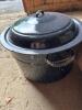 Enamelware Canner with Square Mason Jars