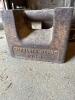 Fairbanks-Morse Cast Iron 50 lb Scale Weights - 3