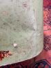 Oval Painted Metal Tub with Cherub Motif - 5