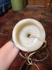 Aladdin Art Deco-Style Milk Glass Electric Lamp - 3
