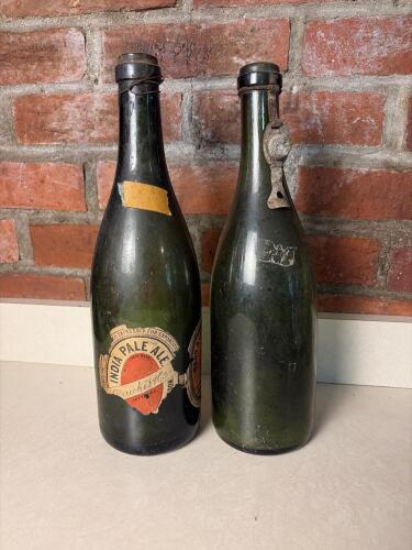 Bass & Co's India Pale Ale Bottles with Original Labels