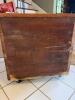 Wooden Storage Chest on Casters, Rustic-Style - 3