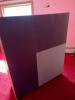 Wood Veneer Dresser Cabinet with Drawers and Shelved Door - 3