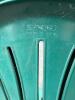 Three Syroco Green Plastic Outdoor Armchairs - 6