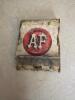 George Washington Cut Plug Tobacco Tin and A&P Matchbook - 6