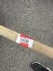 Antique Metal Wheelbarrow with Wooden Handles - 10