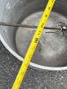 Large Aluminum Boiling Pot with Metal Poultry Rack - 3