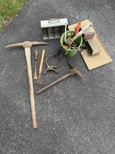 Assorted Vintage Hand Tools and Garden Tools