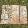 Rustic Wooden Barn Door with Metal Hinges