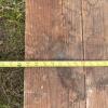 Rustic Wooden Barn Door with Metal Hinges - 5