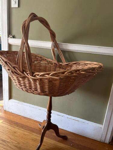 Huge Woven Wicker Basket