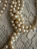 Strand of Cultured Pearl Necklace with Filigree Clasp - 2