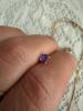 14K Gold Chain Necklace and Amethyst Stud Earrings - 3