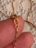 14K Gold Chain Necklace and Amethyst Stud Earrings - 6