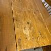 Small Rustic Drop-Leaf Wooden Table & Chairs - 4