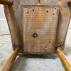 Small Rustic Drop-Leaf Wooden Table & Chairs - 8
