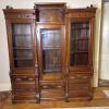 Eastlake Ornate Carved Wooden Cabinet