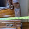 Eastlake Ornate Carved Wooden Cabinet - 16
