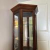Corner Curio Cabinet With Glass Shelves - 2
