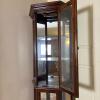 Corner Curio Cabinet With Glass Shelves - 4