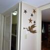 Rustic Metal Wall Decor of Angel & Stars - 9