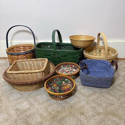 Assorted Woven Baskets