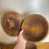 Set of Primitive Wooden Bowls - 4