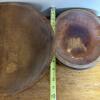 Set of Primitive Wooden Bowls - 8