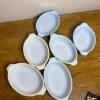 Set of 6 Small Pyrex Casserole Dishes - 12