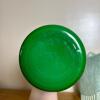 Green Glass Vase and Stanford Pottery Vase - 3