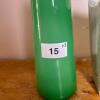 Green Glass Vase and Stanford Pottery Vase - 8