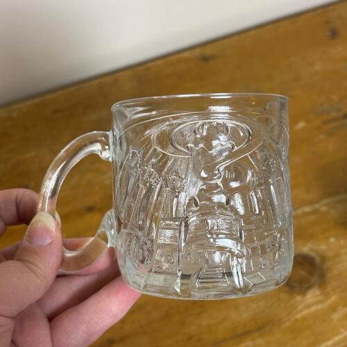 Vintage Batman Riddler McDonald's Glass Mug