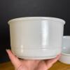 Hamilton Beach White Glass Mixer Bowls - 3